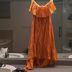 Forever 21 dress, Large, yellow